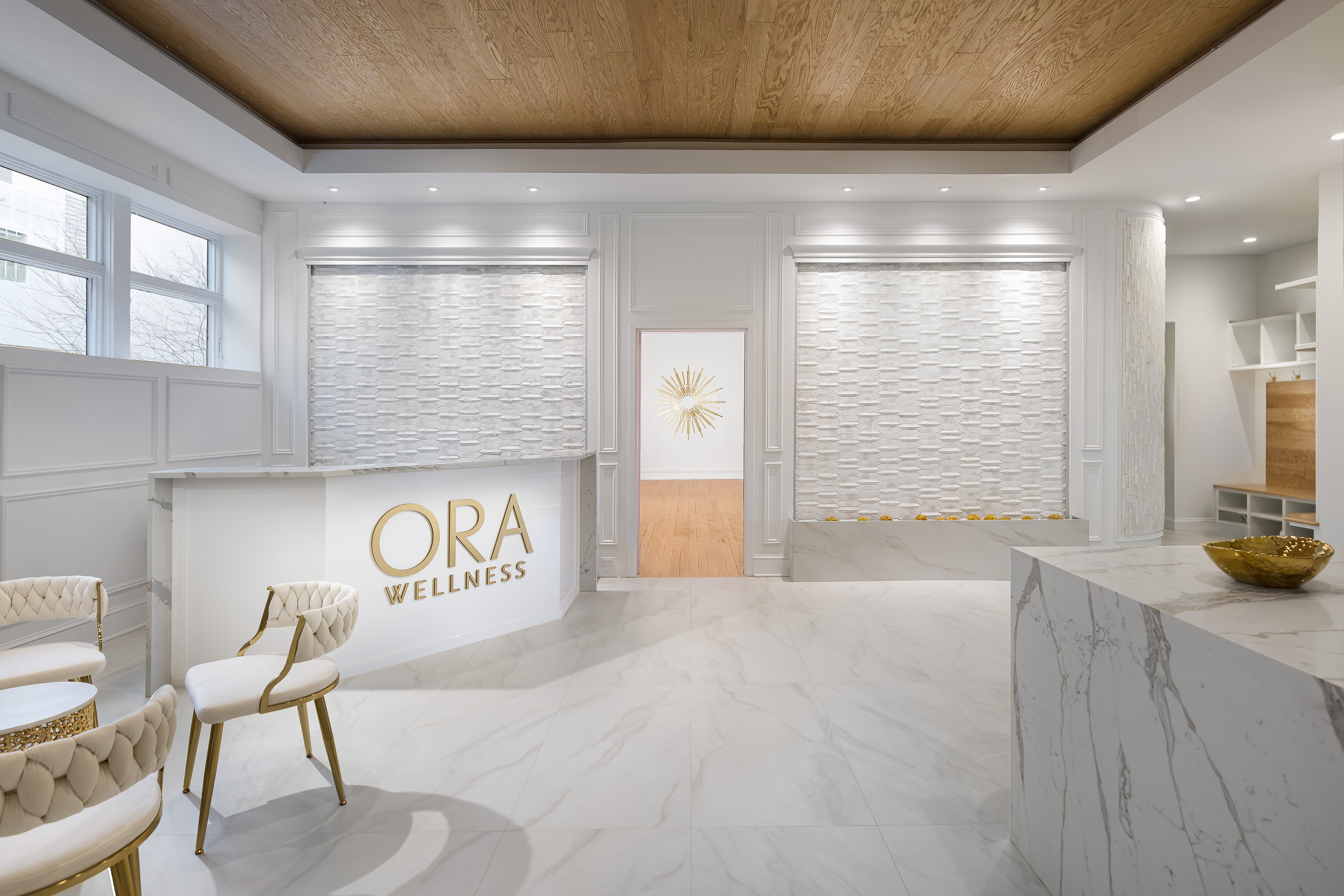 Hotel check-in desk   commercial interior photography NJ