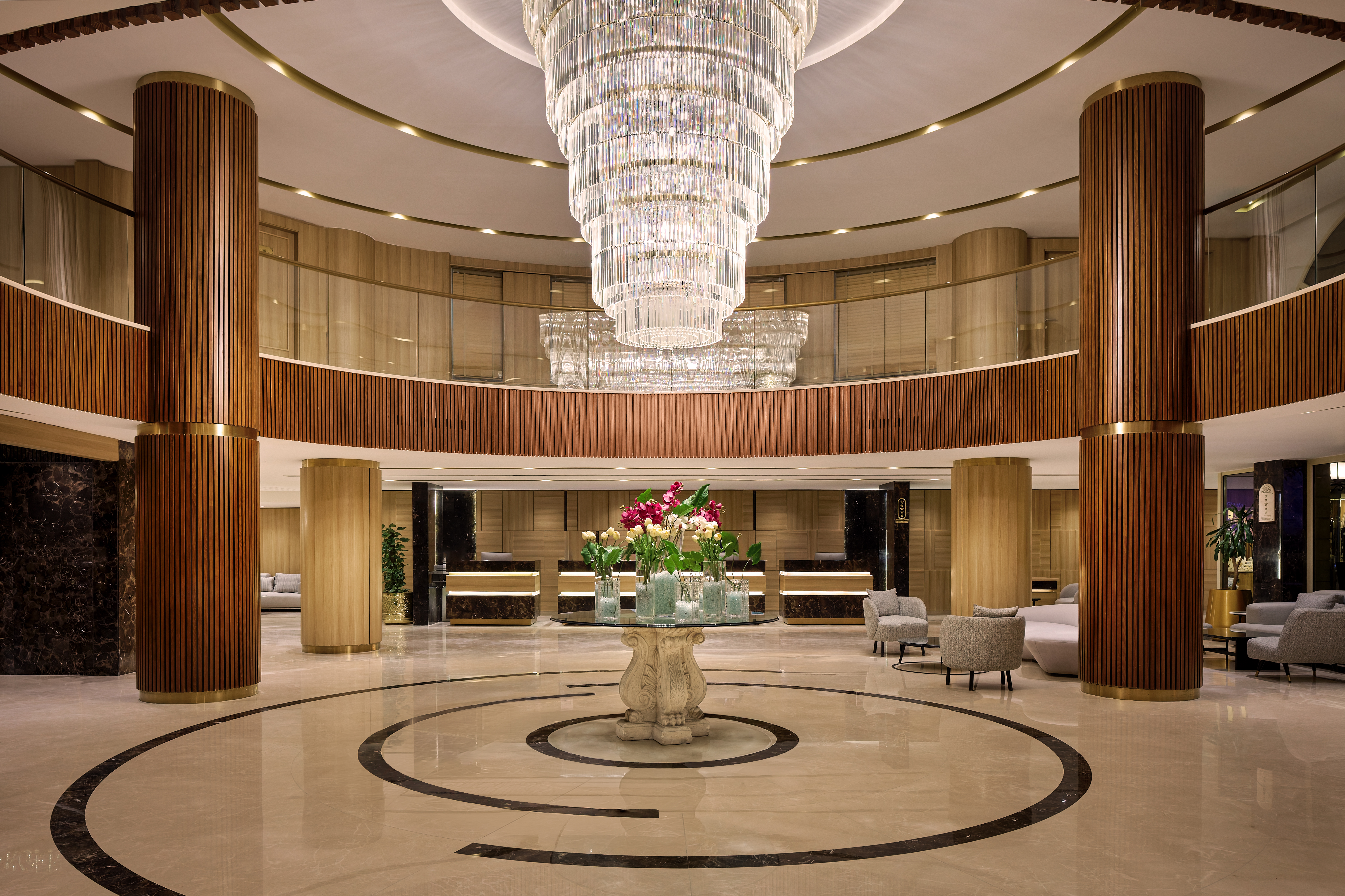 Steigenberger Nile Palace foyer   hospitality photography