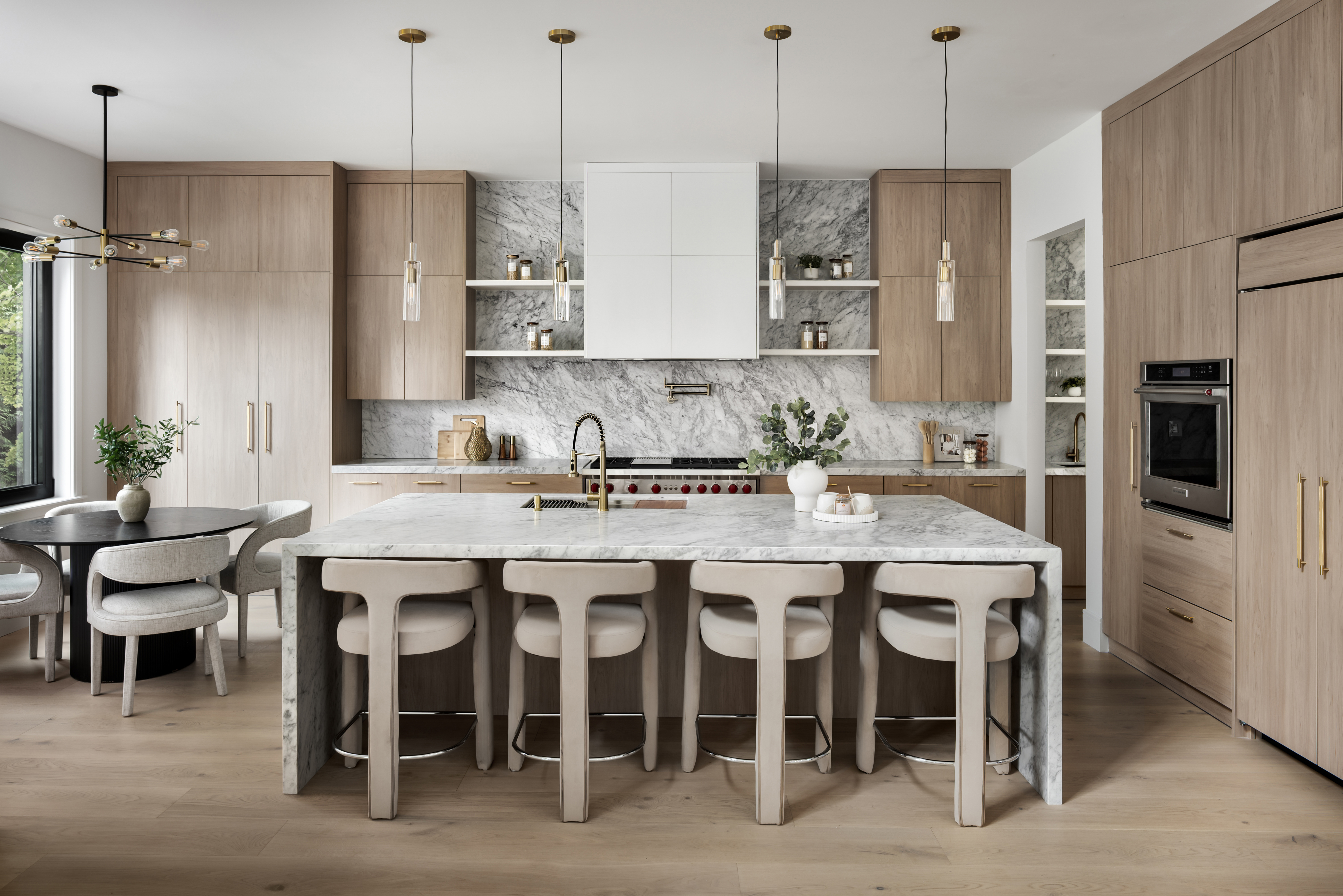 Living space with architectural details   NJ