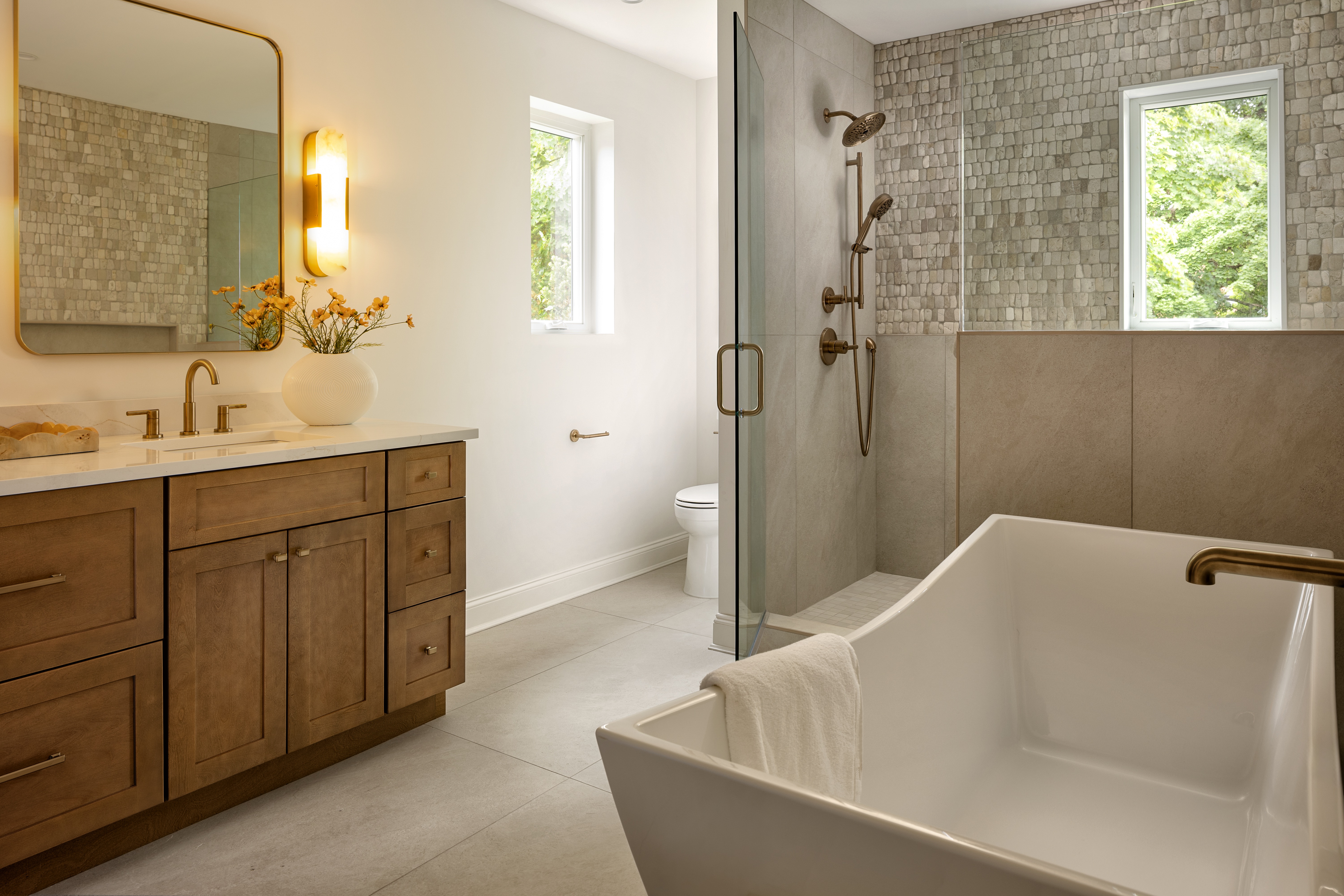 Residential interior with lighting   NJ photography